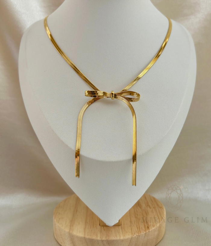 Bow necklace - Image 2
