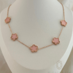 Zz Pink Petals Necklace