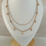 Zz Cube charm necklace