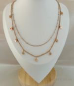 Zz Cube charm necklace