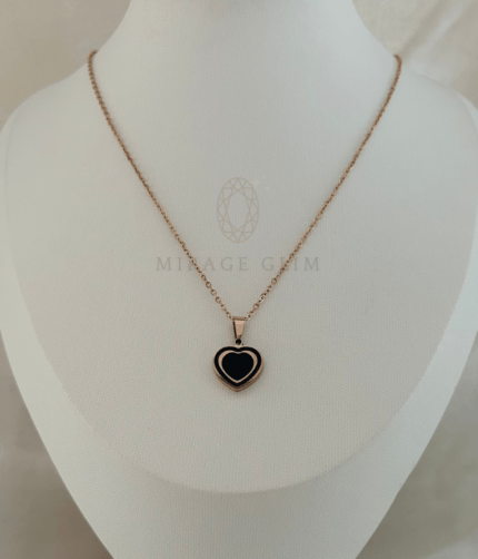 Zz Heart necklace