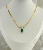 Zz Emerald charm