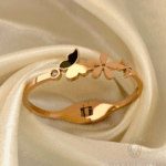 Butterfly and flowers Bangle-Kids size