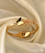 Butterfly and flowers Bangle-Kids size