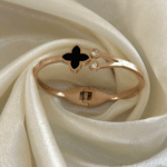 Clover with Stones Bangle-Kids