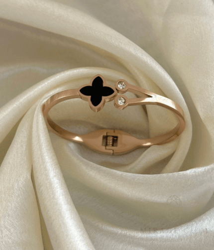 Clover with Stones Bangle-Kids