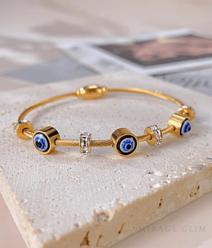 Evil eye bangle