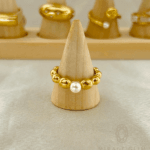 Pearl and Gold Band