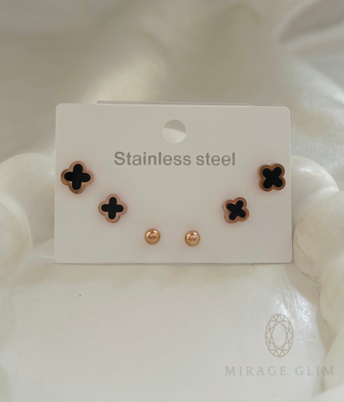 Clover and Circle Charm Set - Image 2