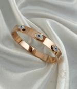 Evil eye cuff