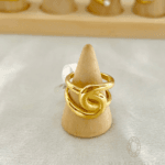 Intertwined Gold Band