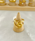 Intertwined Gold Band