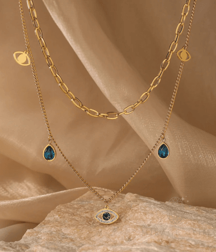 Zz Evil Eye charm layer