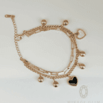 Heart and Charm Bracelet
