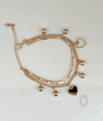 Heart and Charm Bracelet
