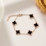 Zz Black clover bracelet