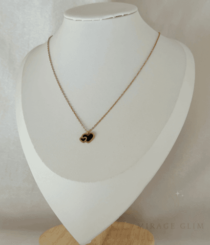 Zz Double Heart Necklace