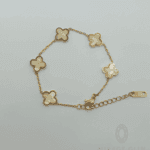 Zz White clover bracelet