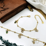 Multicoloured stone bracelet