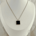 Zz Square charm Necklace