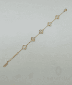 Zz White clover bracelet - Image 2