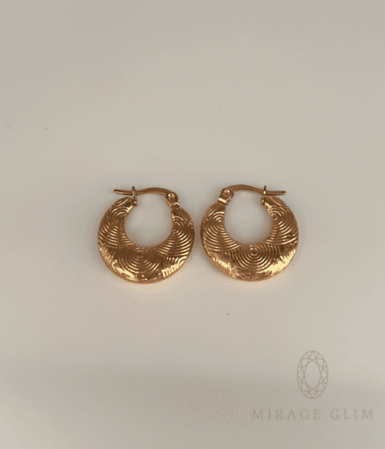 Aqua Spiral hoops
