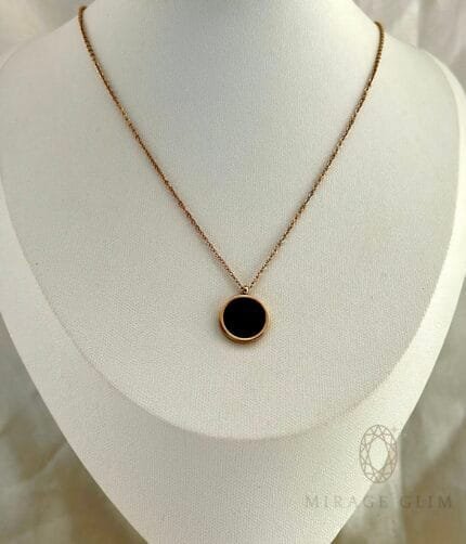 Zz Round Necklace