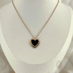 Zz Heart with roman Necklace