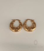 Aqua Spiral hoops - Image 2