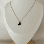 Zz Curvy Heart Necklace