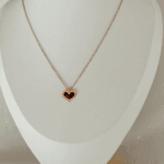 Zz Heart charm Necklace