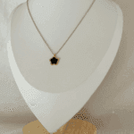 Zz Flower charm Necklace