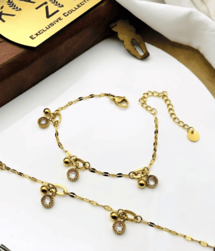 Zz Pink stone bracelet