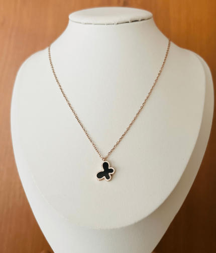Zz Butterfly charm Necklace
