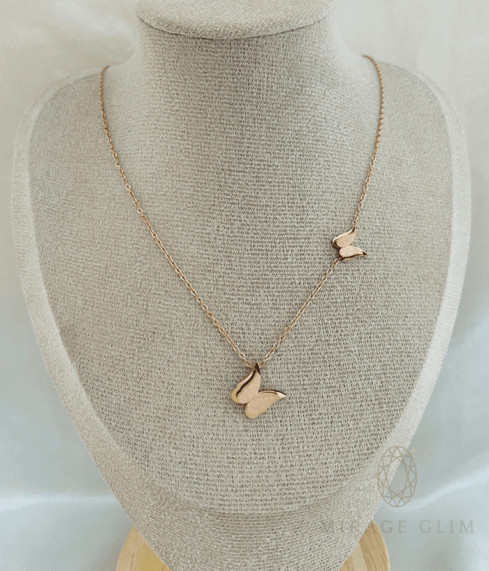 Zz Double Blutterfly necklaces - Image 2