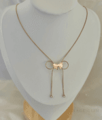 Bow necklace