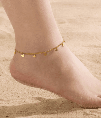 Zz Butterfly anklets