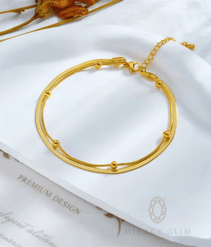 Zz Double layered anklet - Image 3