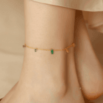 Multicoloured anklets