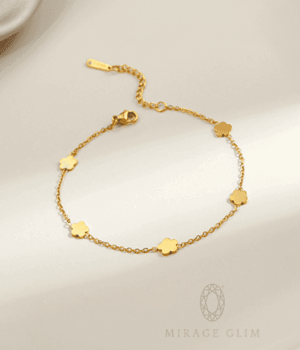 Zz Flowers anklets