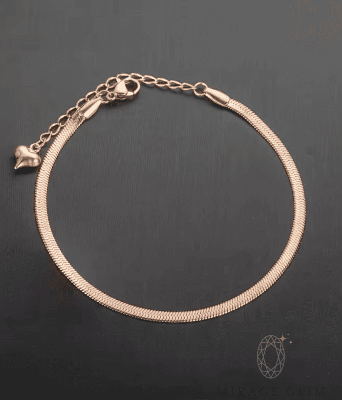 Rose Gold Snake chain Bracelet - Image 3