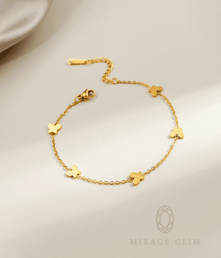 Zz Butterfly anklets