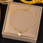 Zz Adjustable bracelet with heart