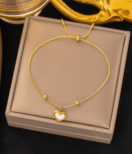 Zz Adjustable bracelet with heart