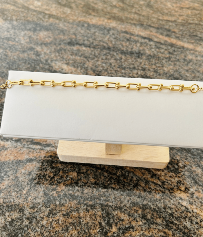 Golden Link bracelet - Image 2