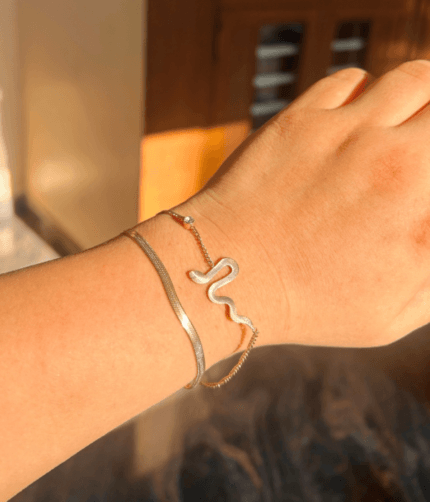 Zz Double layer snake chain