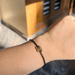 Zz Black chanel bracelet