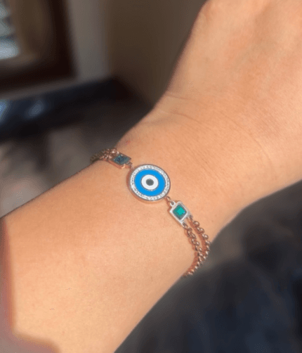 Zz Evil eye bracelet