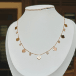 Charm clover necklace