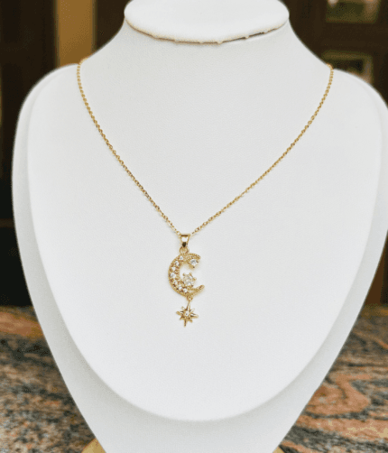 Crescent necklace